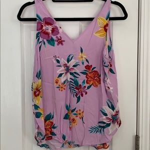 Old Navy Floral Tank Top